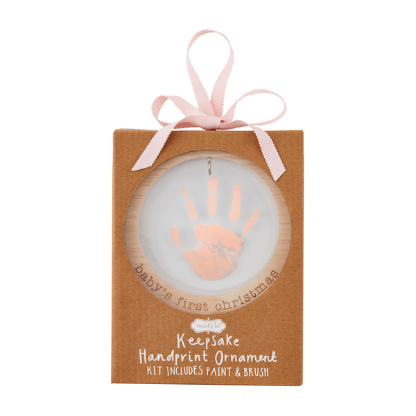 ACRYLIC HANDPRINT ORNAMENTS BY MUD PIE - A. Dodson's