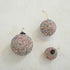 Multi Color Recycled Glass Ball Ornaments w/ Sequins - A. Dodson's