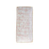 Stoneware Tray with Gold Color Rim "Merry Christmas", Pink & White