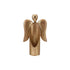 Metal Angel Container, Antique Gold Finish
