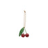 Handmade Paper Mache Cherries Ornament, Red & Green by Creative Co-Op