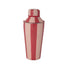 20 oz. Enameled Stainless Steel Striped Cocktail Shaker, Red & Pink by Creative Co-Op