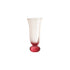 6 oz. Blown Fluted Drinking Glass with Ball Stem, Pink
