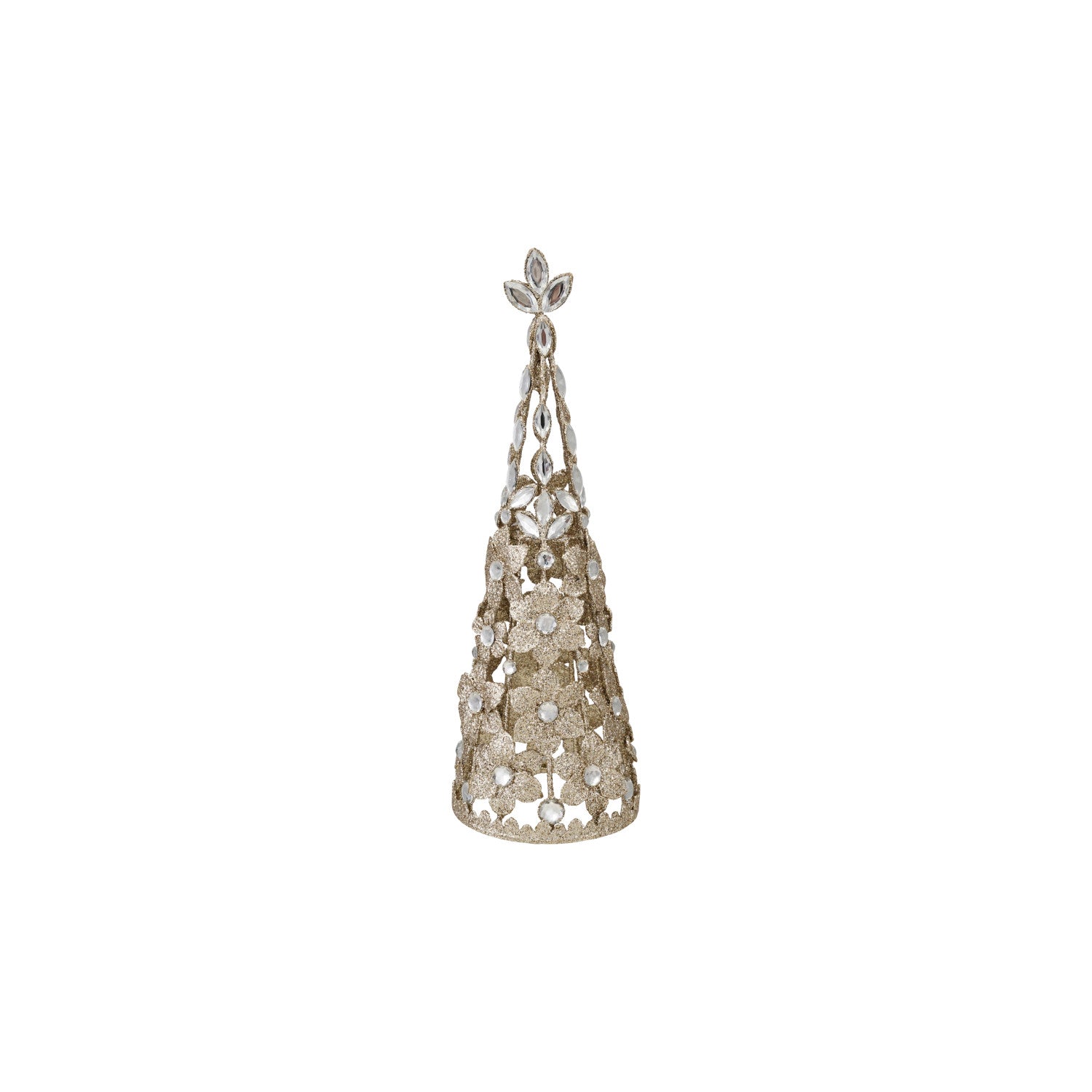 Metal Tree with Acrylic Jewels & Glitter