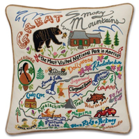 GREAT SMOKEY MOUNTAINS PILLOW BY CATSTUDIO, Catstudio - A. Dodson's