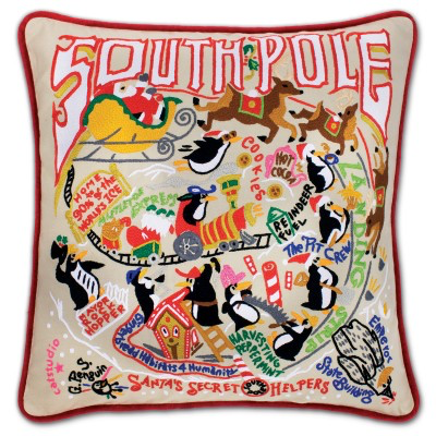SOUTH POLE PILLOW BY CATSTUDIO