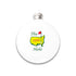 Round Flask White - 19th Hole - A. Dodson's