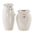 BEADED STONEWARE VASES BY MUD PIE - A. Dodson's