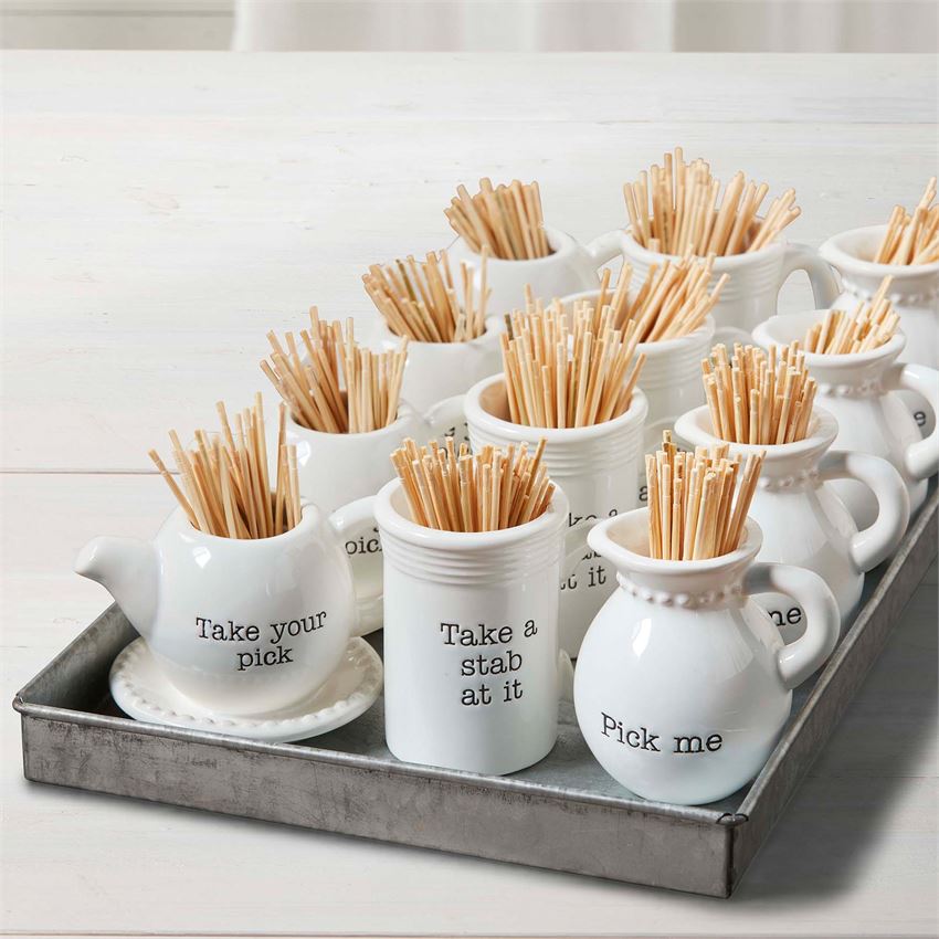 TOOTHPICK SET BY MUD PIE - A. Dodson's