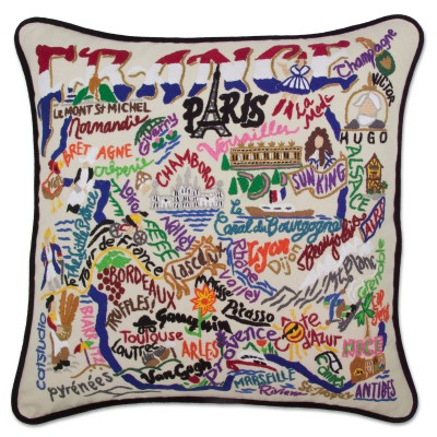 FRANCE PILLOW BY CATSTUDIO