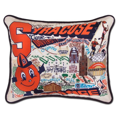 SYRACUSE UNIVERSITY PILLOW BY CATSTUDIO - A. Dodson's