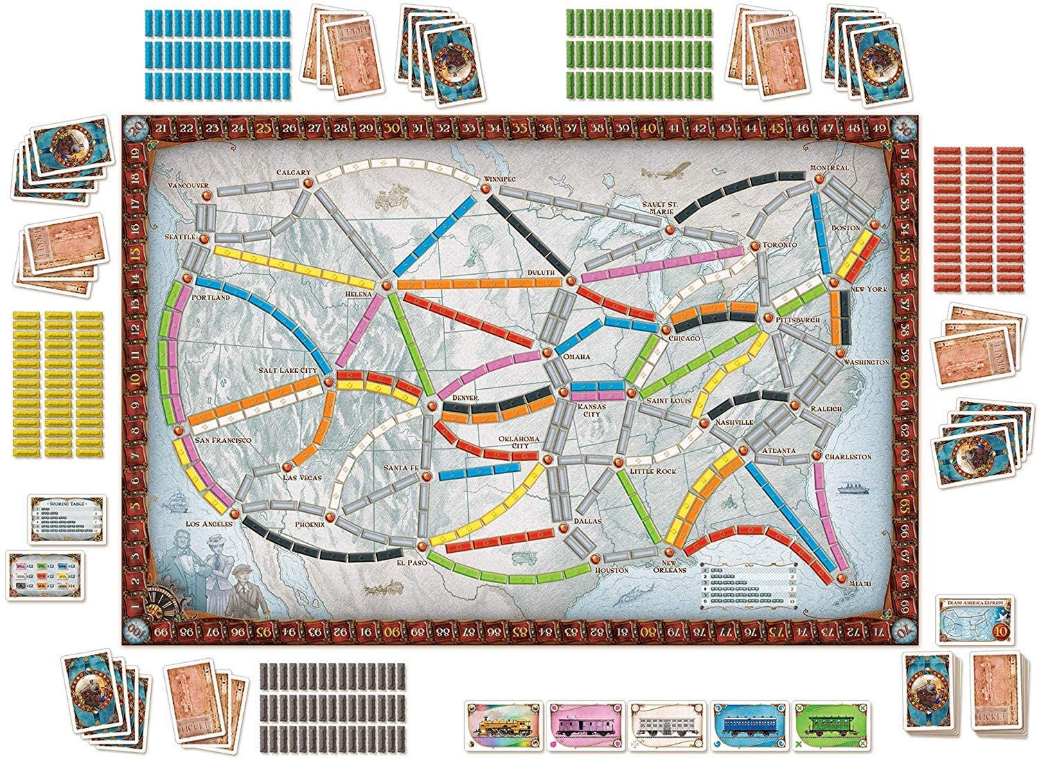 Ticket To Ride - A. Dodson's