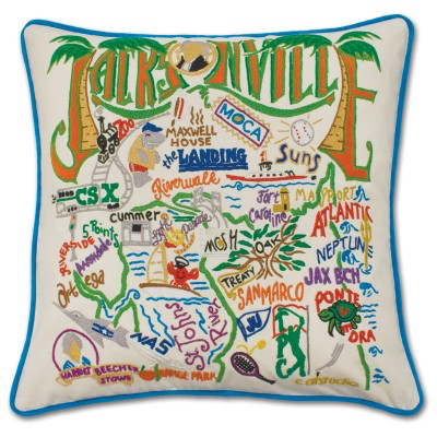 JACKSONVILLE PILLOW BY CATSTUDIO - A. Dodson's