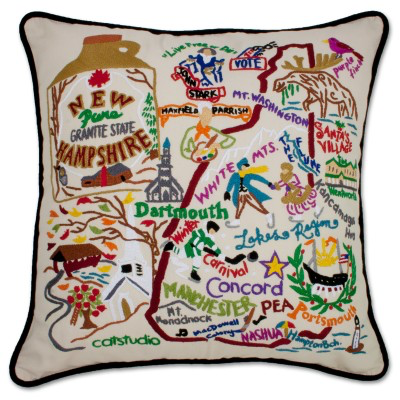 NEW HAMPSHIRE PILLOW BY CATSTUDIO