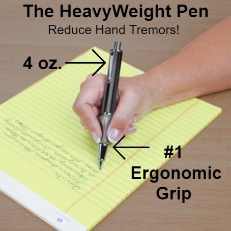 Heavyweight Ball Pen with The Pencil Grip