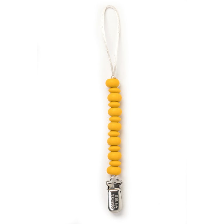 PACIFIER CLIP - MUSTARD BY BELLA TUNNO - A. Dodson's