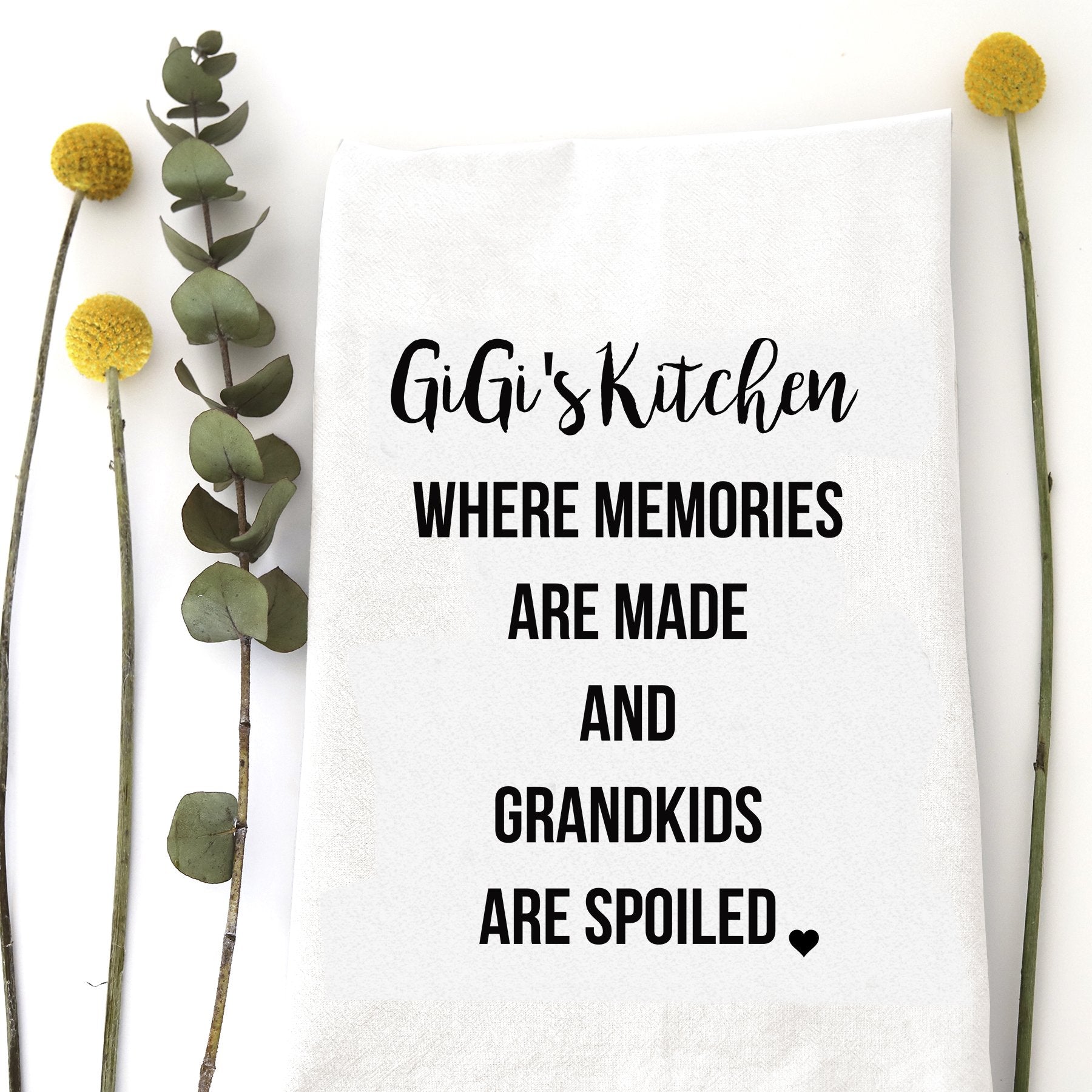 TEA TOWEL: GIGI'S KITCHEN - A. Dodson's