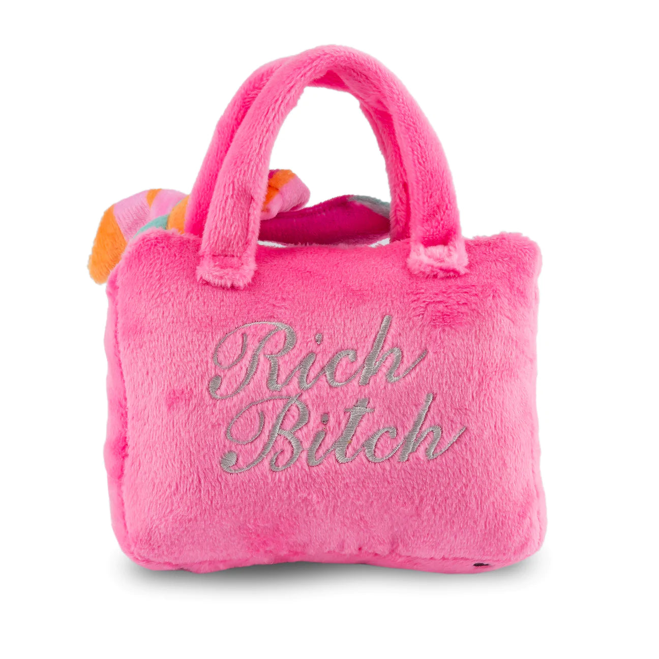 Barkin Bag - Pink w/ Scarf (Rich Bitch) by Haute Diggity Dog - A. Dodson's