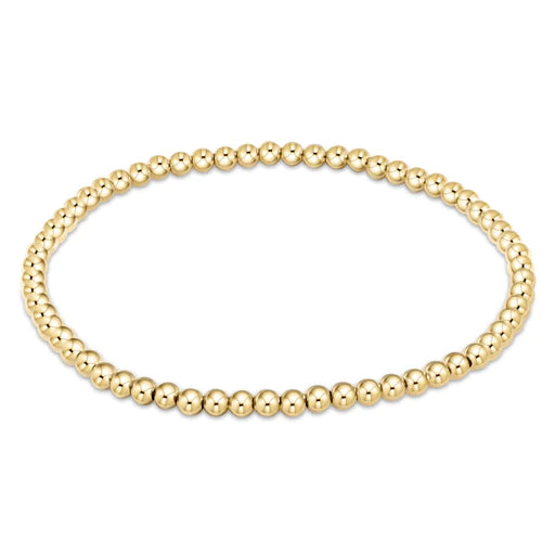 egirl classic gold 3mm bead bracelet by enewton - A. Dodson's