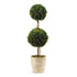 BOXWOOD DOUBLE SPHERE TOPIARY 28" BY NAPA HOME & GARDEN