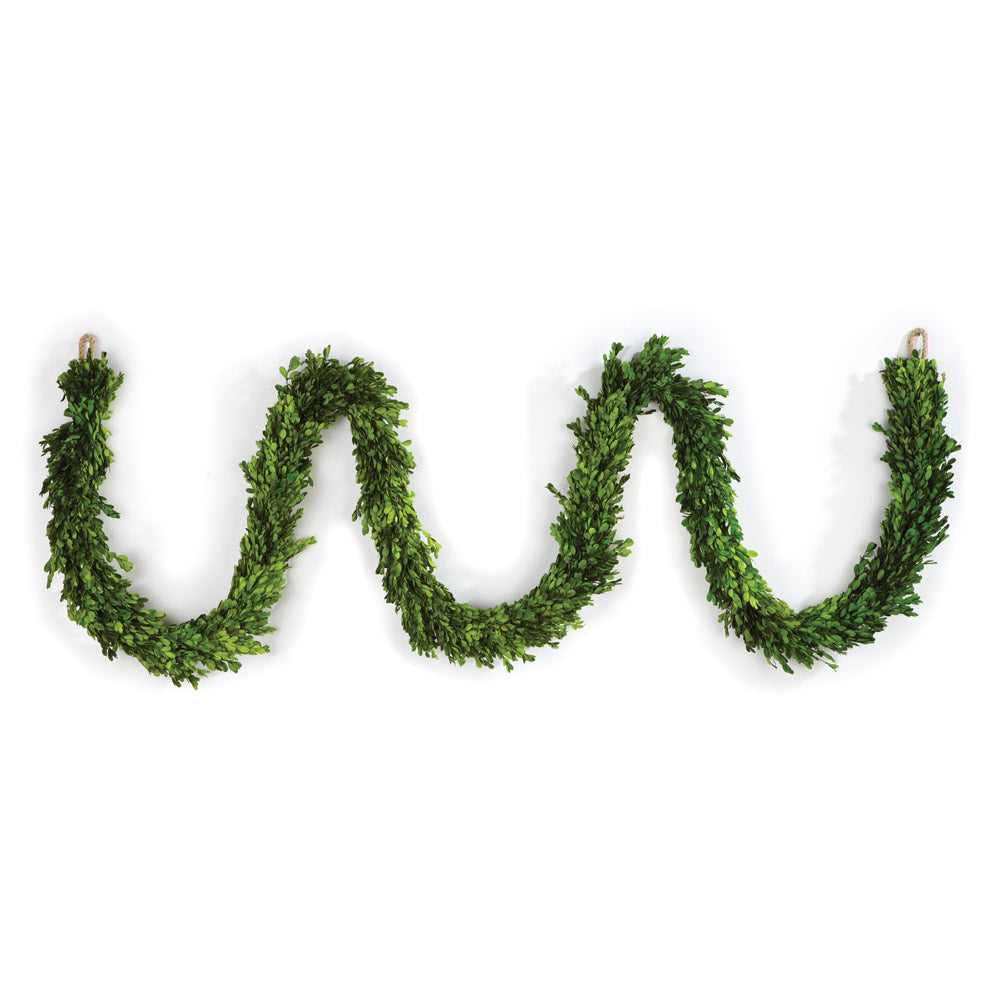 BOXWOOD GARLAND 12' BY NAPA HOME & GARDEN - A. Dodson's