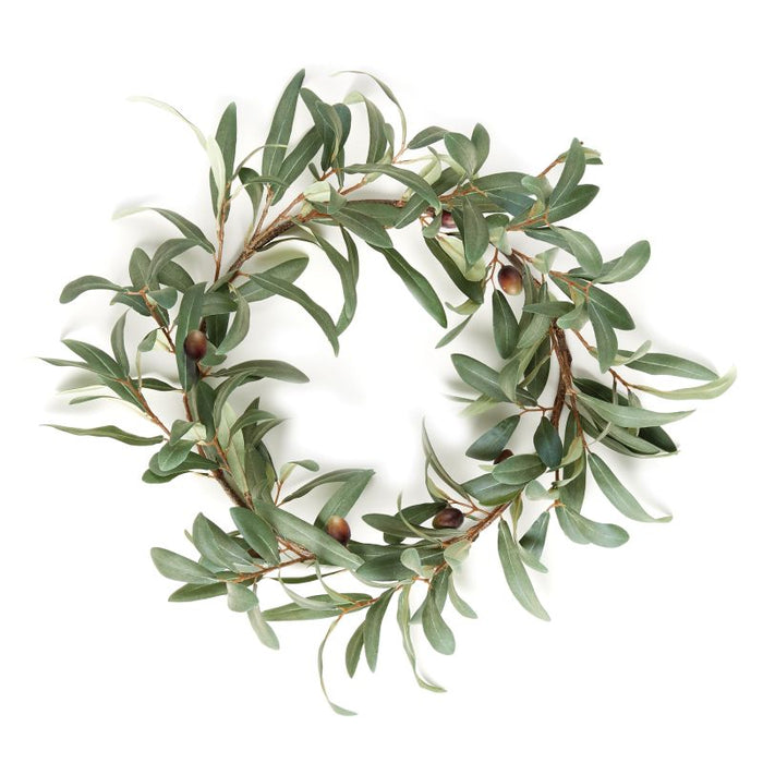 OLIVE WREATH WITH OLIVES 16" BY NAPA HOME & GARDEN