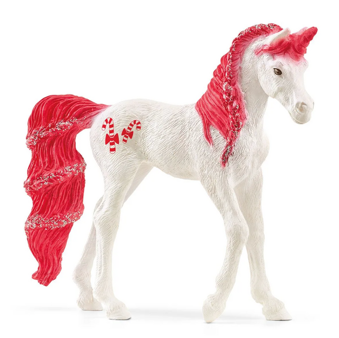 CANDY CANE COLLECTIBLE UNICORN BY SCHLEICH