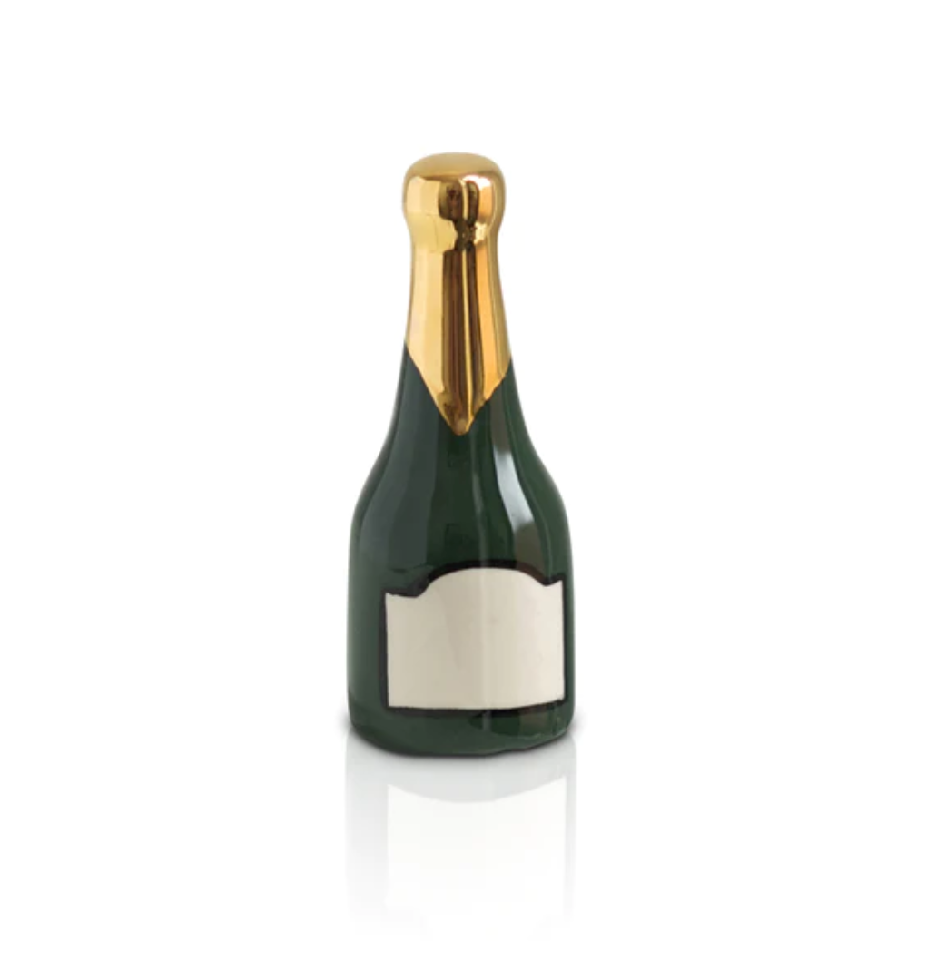 NORA FLEMING CHAMPAGNE CELEBRATION BOTTLE MINI A94 - A. Dodson's