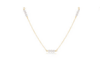 17" Choker Joy Simplicity Chain  Gold - 3mm Pearl by enewton