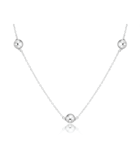 17" Choker Simplicity Chain Sterling - Classic 6mm Sterling by enewton