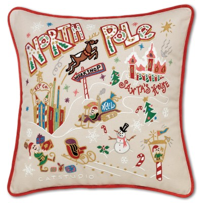NORTH POLE 1 PILLOW BY CATSTUDIO