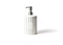 HAPPY EVERYTHING STONE SKINNY STRIPE MINI CYLINDER SOAP PUMP - A. Dodson's