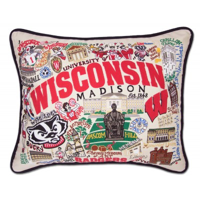 UNIVERSITY OF WISCONSIN PILLOW BY CATSTUDIO - A. Dodson's