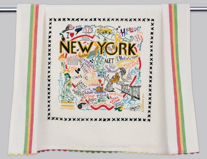NEW YORK CITY DISH TOWEL BY CATSTUDIO