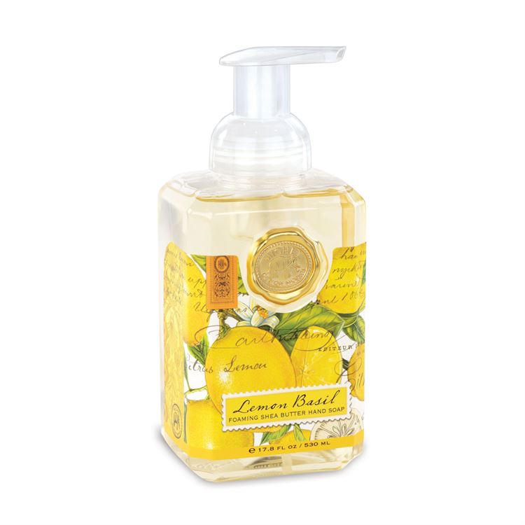 Lemon Basil Foaming Soap - A. Dodson's