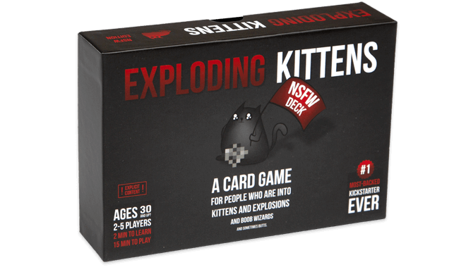 EXPLODING KITTENS - NSFW Edition