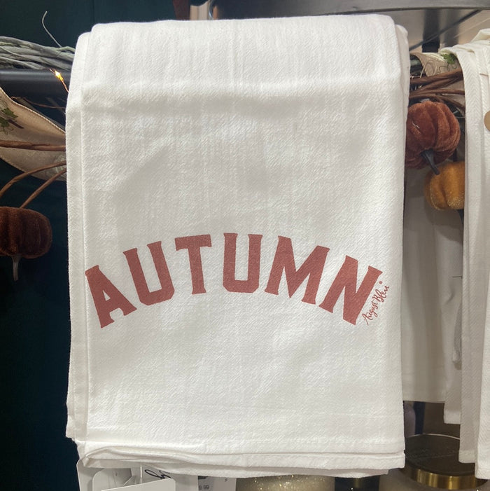 Autumn Tea Towel