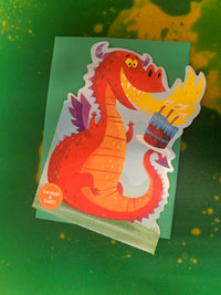 FIRE BREATHING DRAGON SCRATCH AND SNIFF by Peaceable Kingdom