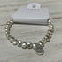 LIVINGSTON BRACELET - SILVER MATTE CIRCLES - A. Dodson's