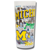 University of Michigan Glass by Catstudio