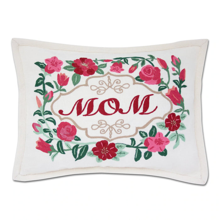 MOM LOVE LETTERS PILLOW BY CATSTUDIO