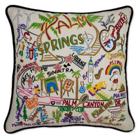 PALM SPRINGS PILLOW BY CATSTUDIO