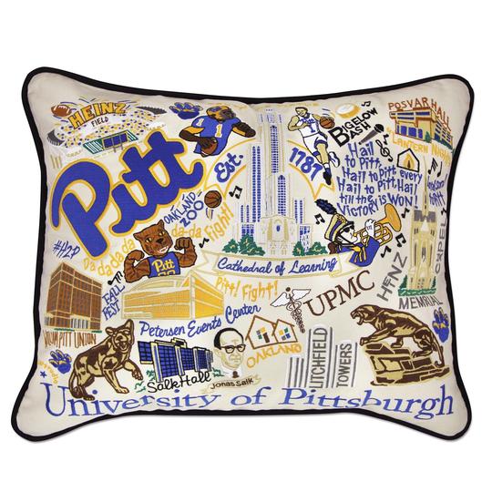 UNIVERSITY OF PITTSBURGH PILLOW BY CATSTUDIO - A. Dodson's