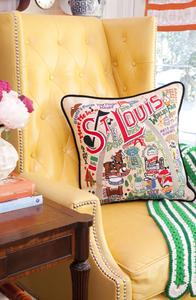 ST. LOUIS PILLOW BY CATSTUDIO - A. Dodson's